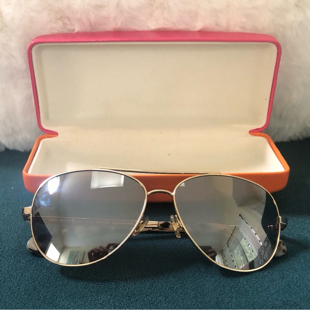 Kate Spade Avaline2/S Gold Aviator Sunglasses